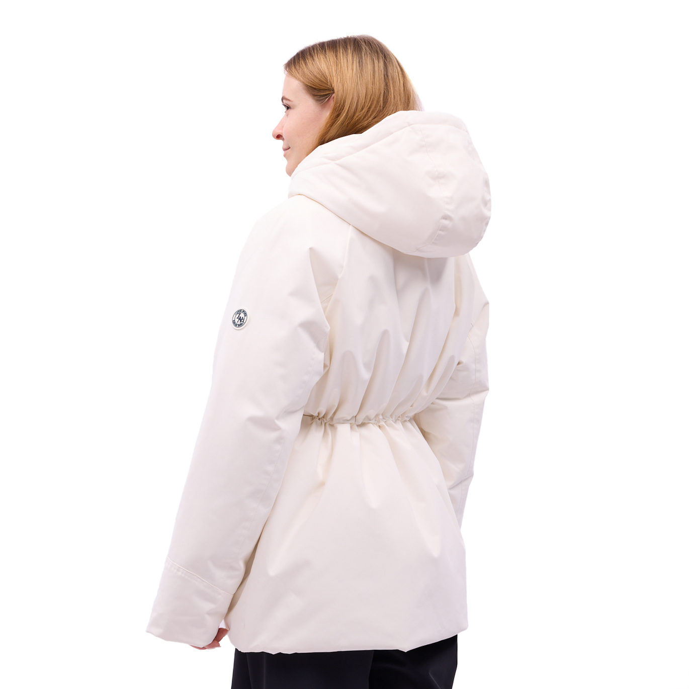 AYMV296-4 Пуховик длинный Sports Style белый